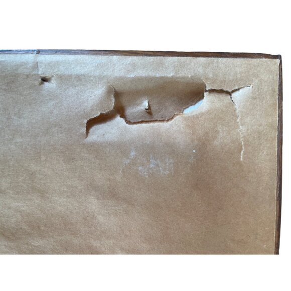 Teddy Bear Hugs Are In Cross-Stitch Art In Wood Frame Glass 11x11 - Picture 7 of 7